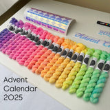 Advent Calendar 2026 | 24×20 g Merino Sock Neon Sprinkles | Pre-order