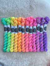 Summer Fade | 12×20 g | Merino Sock Neon Sprinkles