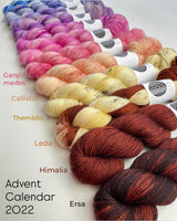 Advent Calendar 2026 | 24×20 g Merino Sock Neon Sprinkles | Pre-order