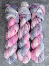 Cherry Blossom | Merino Sock High Twist