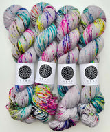 Grey Diamond | Merino Sock High Twist
