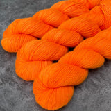 Orange | Merino Sock High Twist