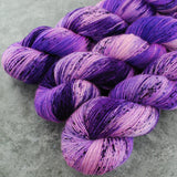 Hand dyed merino yarn