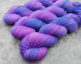 Hand dyed merino yarn