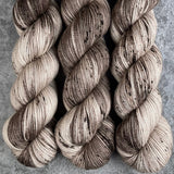 Hand dyed merino yarn
