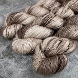 Hand dyed merino yarn