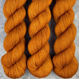 Hand dyed merino yarn