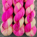 Hand dyed merino yarn