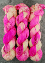 Hand dyed merino yarn