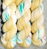 Hand dyed merino yarn