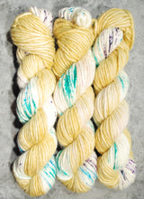 Hand dyed merino yarn