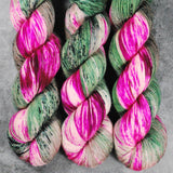 Hand dyed merino yarn