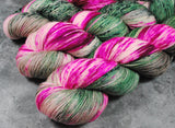 Hand dyed merino yarn