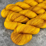 Hand dyed merino yarn
