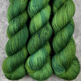 Hand dyed merino yarn