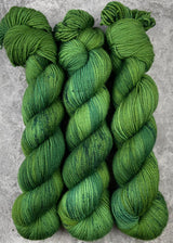Hand dyed merino yarn