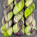 Hand dyed merino yarn