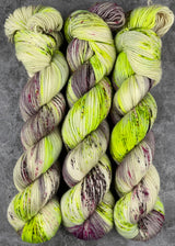 Hand dyed merino yarn