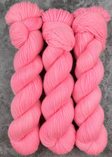 Hand dyed merino yarn