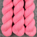 Hand dyed merino yarn