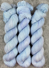 Hand dyed merino yarn