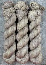 Hand dyed merino yarn