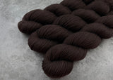 Hand dyed merino yarn