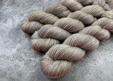 Hand dyed merino yarn