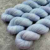 Hand dyed merino yarn