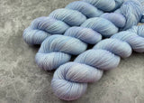 Hand dyed merino yarn