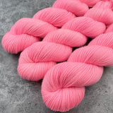 Hand dyed merino yarn
