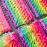 Hand dyed merino yarn