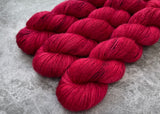 Hand dyed merino yarn