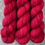 Hand dyed merino yarn