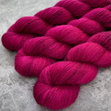 Hand dyed merino yarn