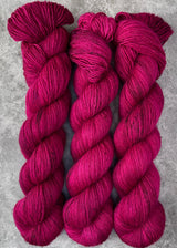 Hand dyed merino yarn