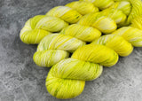 Hand dyed merino yarn