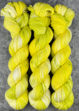 Hand dyed merino yarn