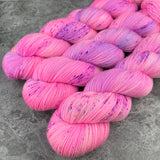 Hand dyed merino yarn