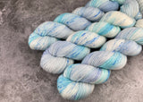 Hand dyed merino yarn