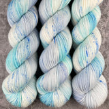 Hand dyed merino yarn