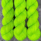 Hand dyed merino yarn