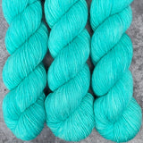 Hand dyed merino yarn