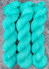 Hand dyed merino yarn