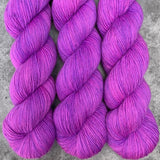 Hand dyed merino yarn