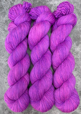 Hand dyed merino yarn