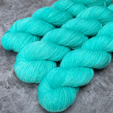 Hand dyed merino yarn