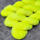 Hand dyed merino yarn