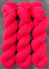 Hand dyed merino yarn