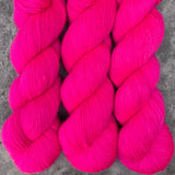 Hand dyed merino yarn